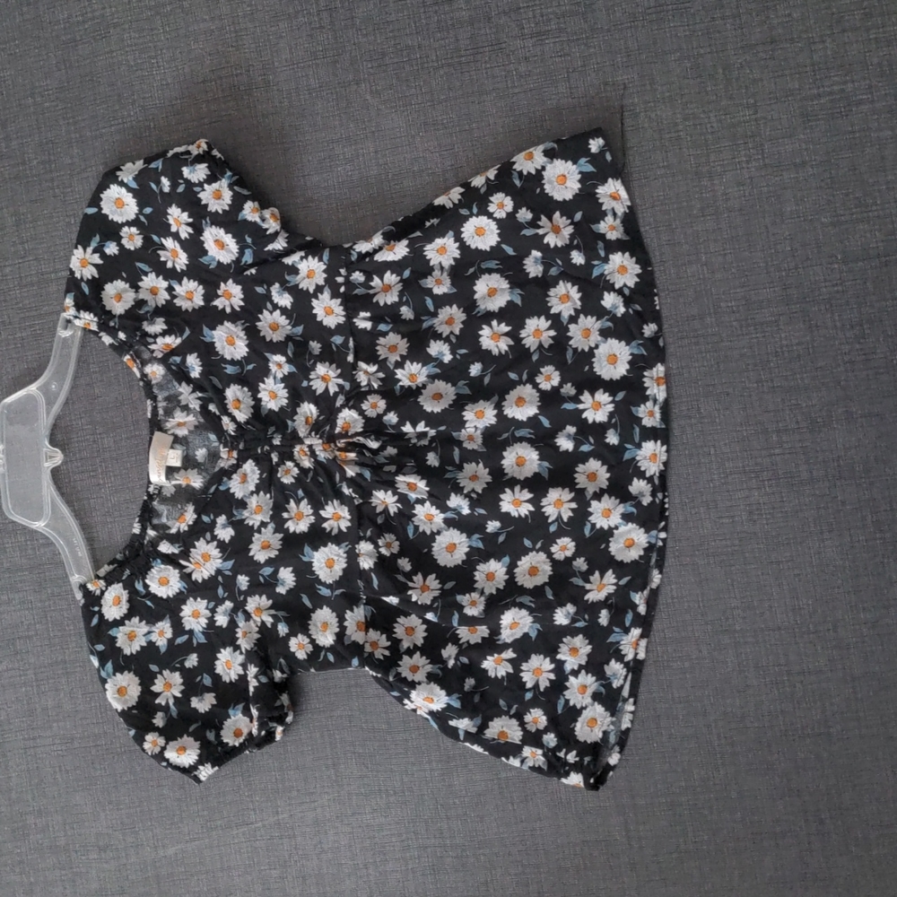 Youth Large sunflower blouse